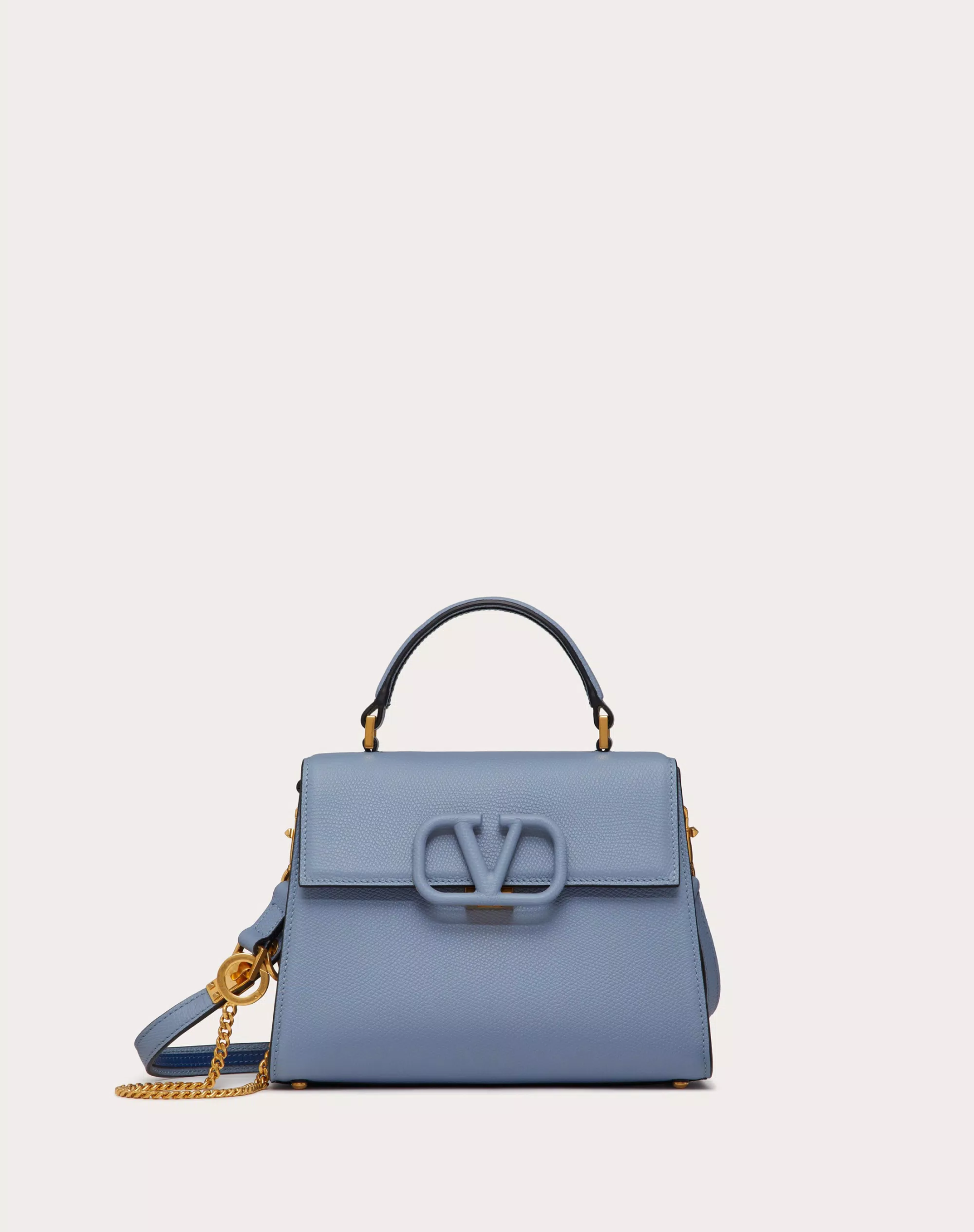 SMALL VSLING GRAINY CALFSKIN HANDBAG